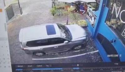 WATCH: Gone in 60 seconds - car thieves steal high-end V8 Lexus SUV